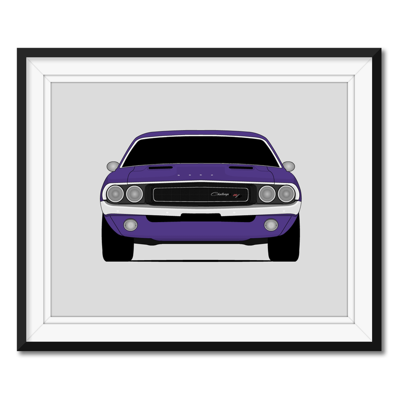 Dodge Challenger (1970) Gen 1 Poster