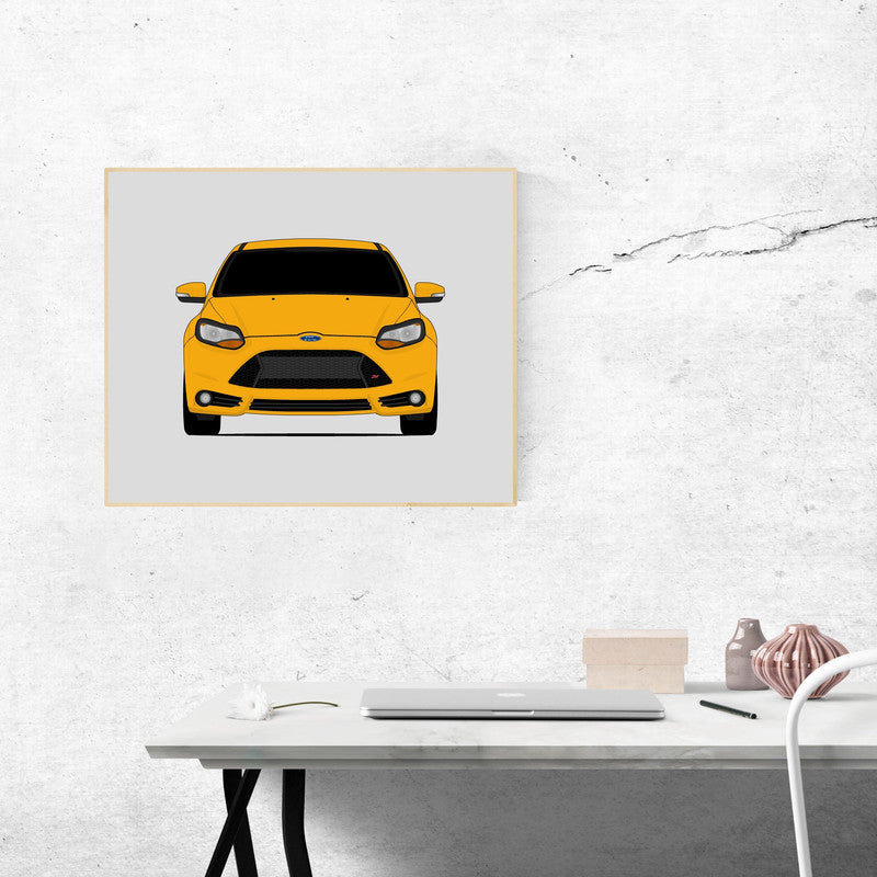 Ford Focus ST (2013-2014) Poster