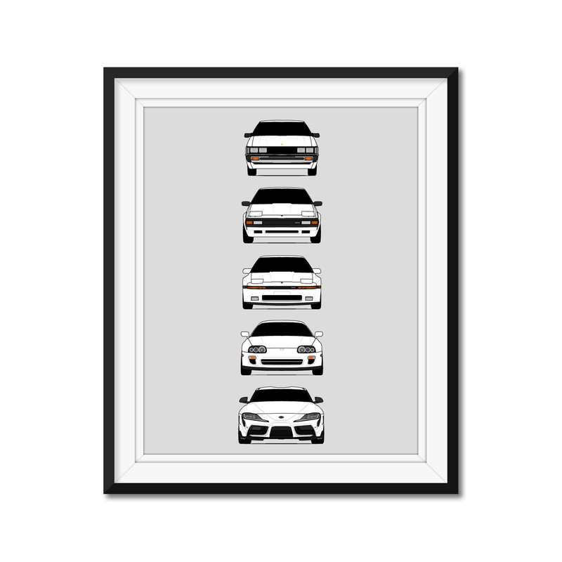Toyota Supra Generations