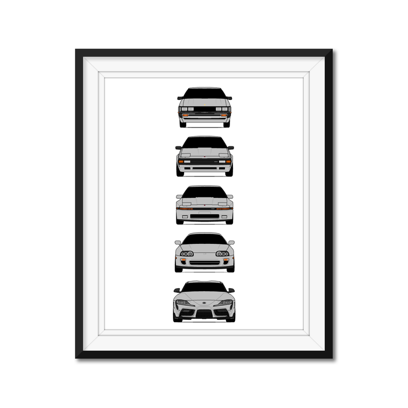 Toyota Supra Generations