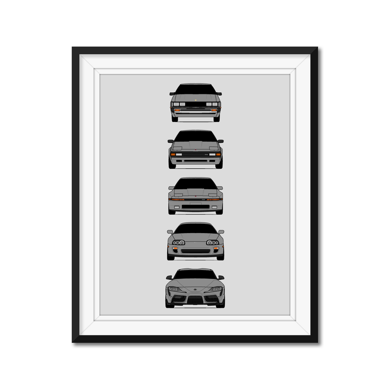 Toyota Supra Generations