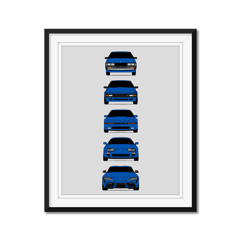 Toyota Supra Generations