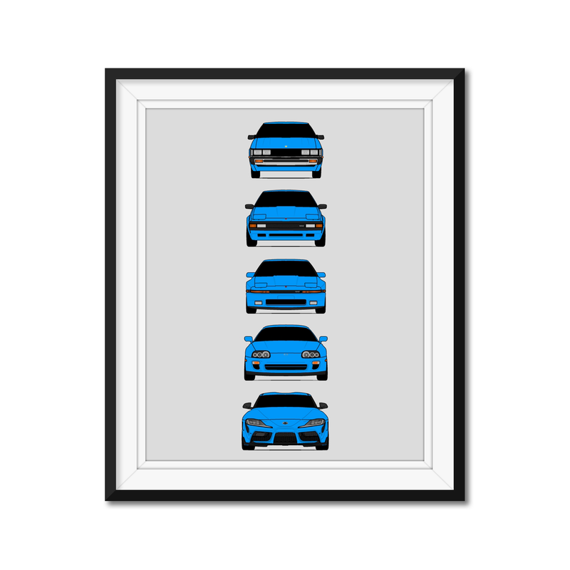 Toyota Supra Generations