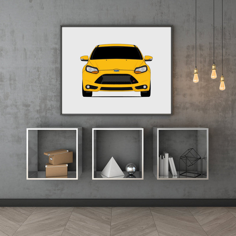Ford Focus ST (2013-2014) Poster