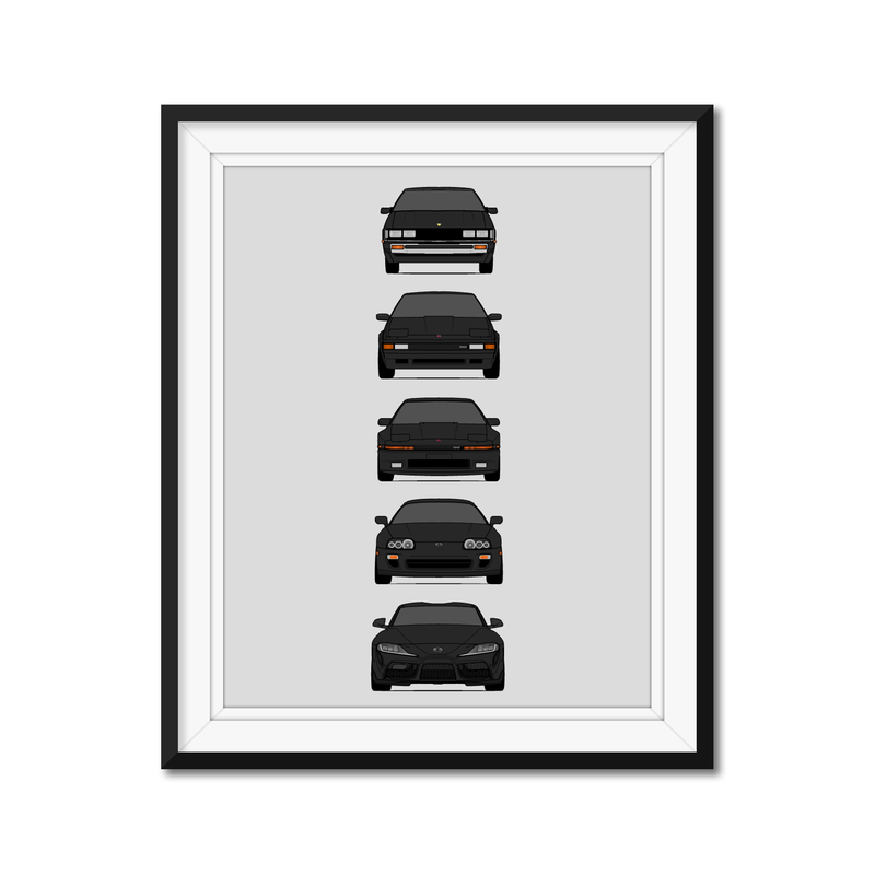 Toyota Supra Generations