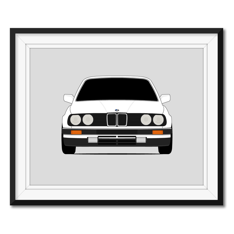 BMW 3 Series 325i E30 (1983-1991) Poster