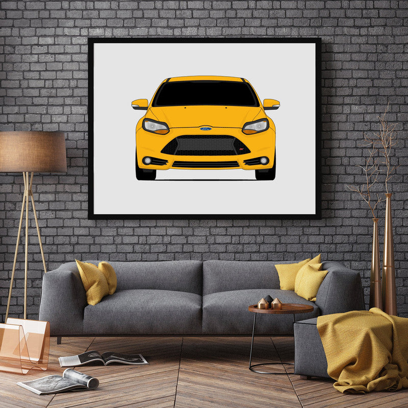 Ford Focus ST (2013-2014) Poster
