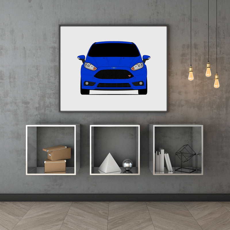 Ford Fiesta ST (2013-2019) Poster