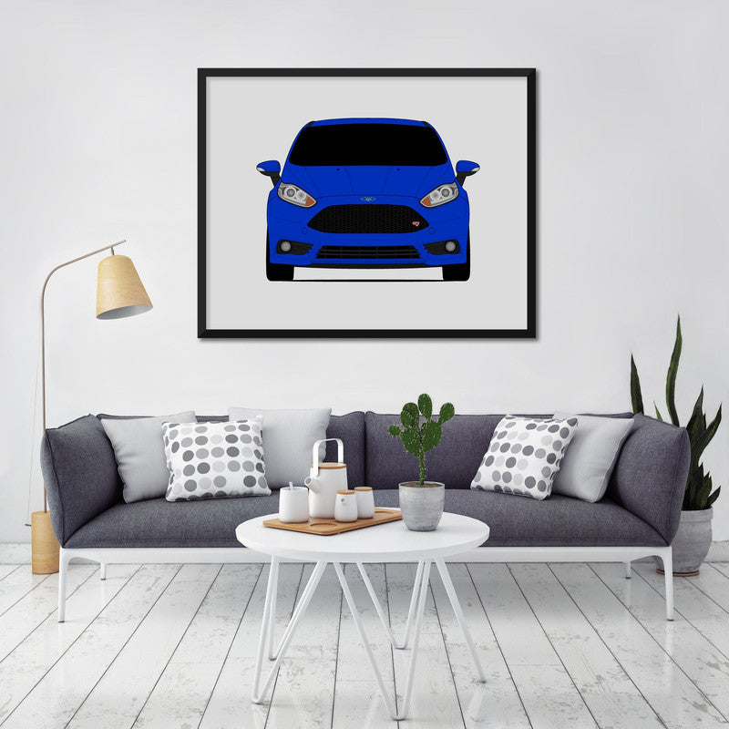 Ford Fiesta ST (2013-2019) Poster