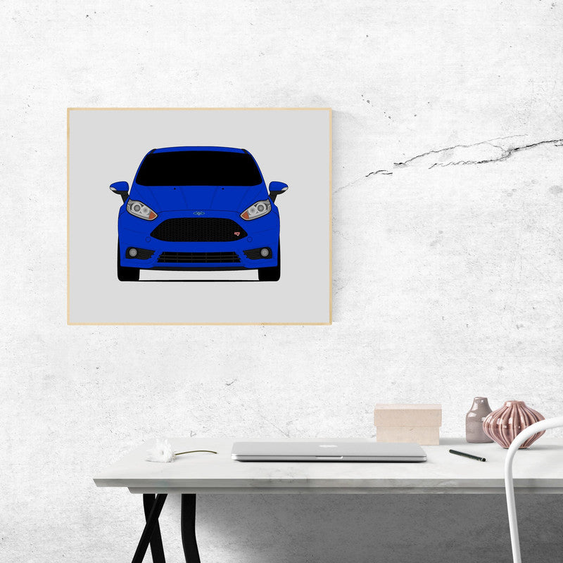 Ford Fiesta ST (2013-2019) Poster