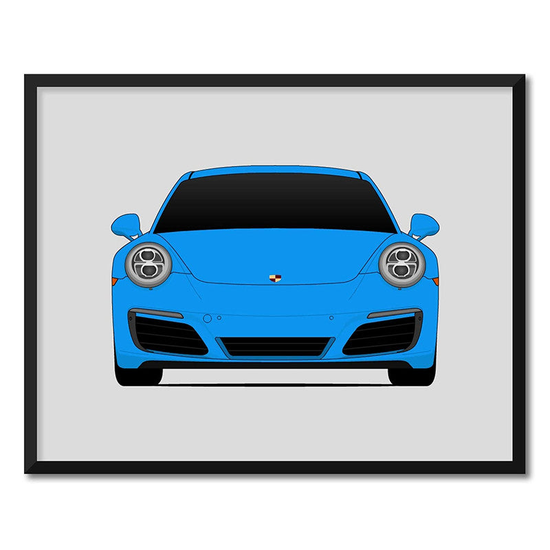 Porsche 911 Carrera (2015-2018) 991.2 Poster