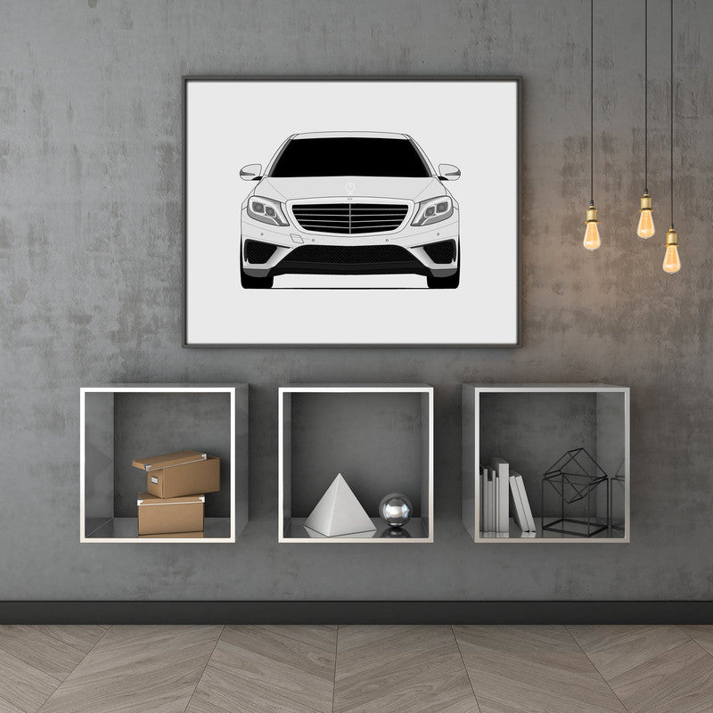 Mercedes-Benz S63 W222 (2014-2017) Poster