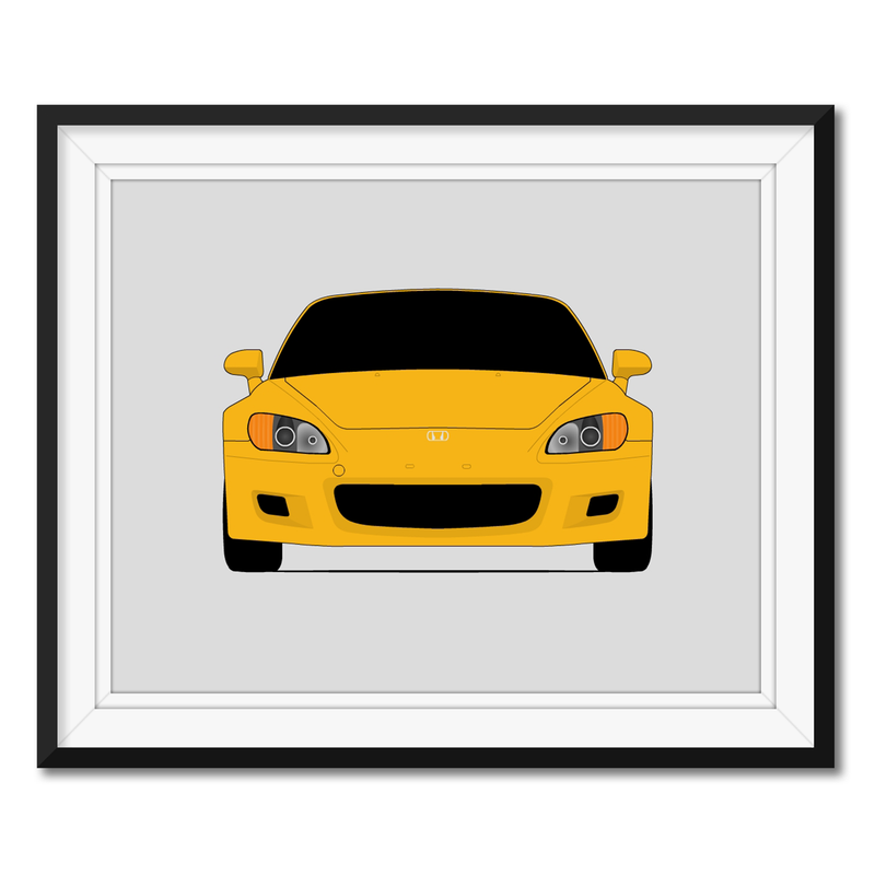 Honda S2000 AP1 (S2K) (1999-2003) Poster