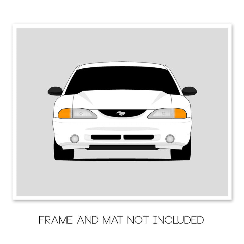Ford Mustang SVT Cobra (1994-1995) SN95 Poster