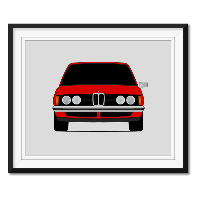 BMW 3 Series E21 (1975-1979) Poster
