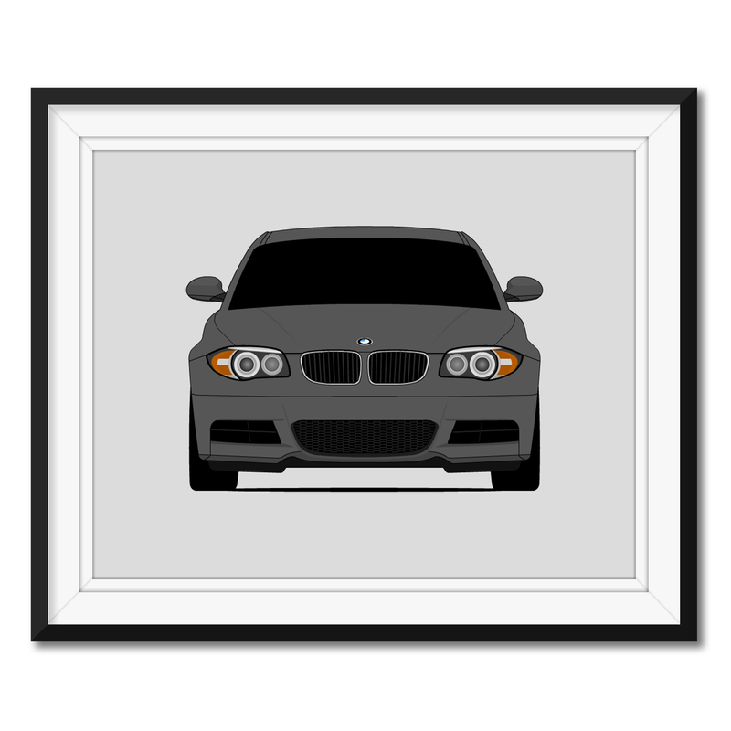 BMW 1 Series 135i Coupe (2007-2013) Poster