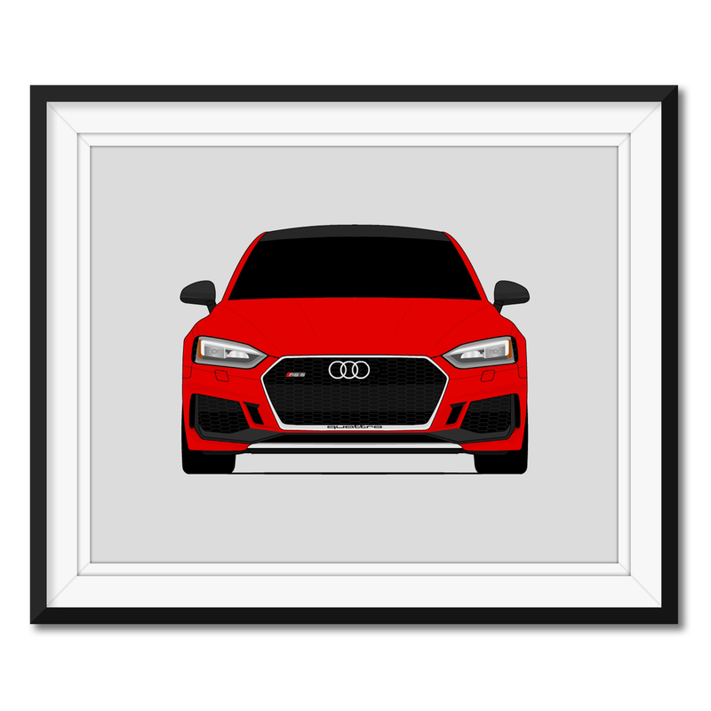 Audi S5 / RS5 B9 (2016 - Present) 2nd Generation Poster