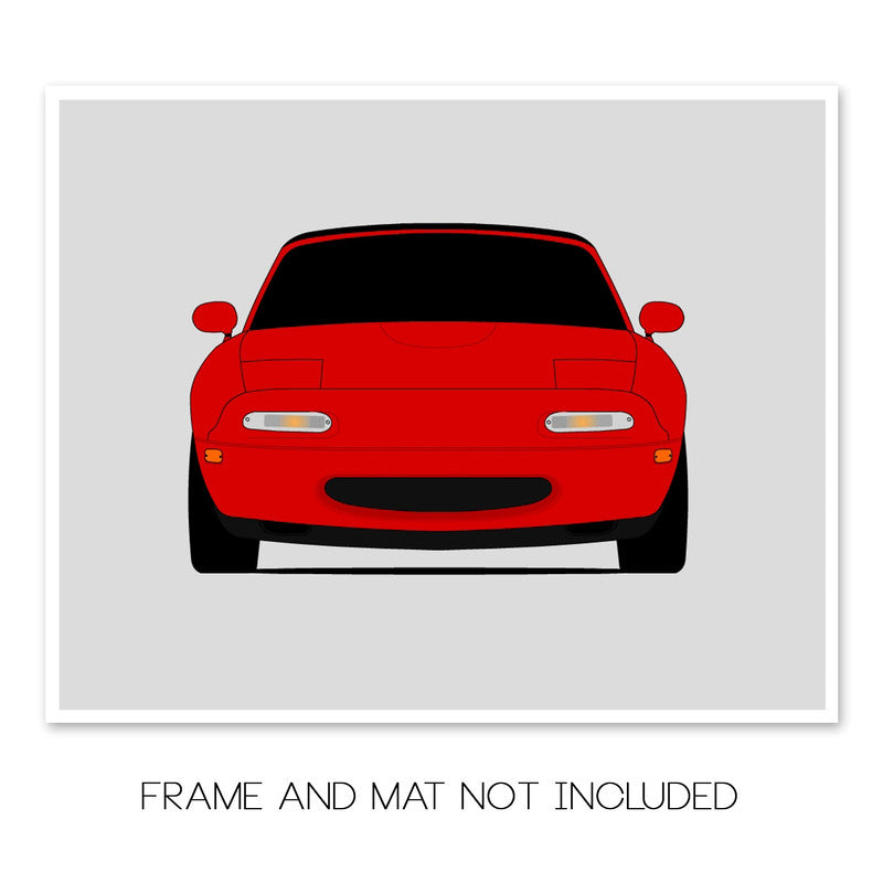 Mazda Miata MX-5 NA (1989-1997) Poster
