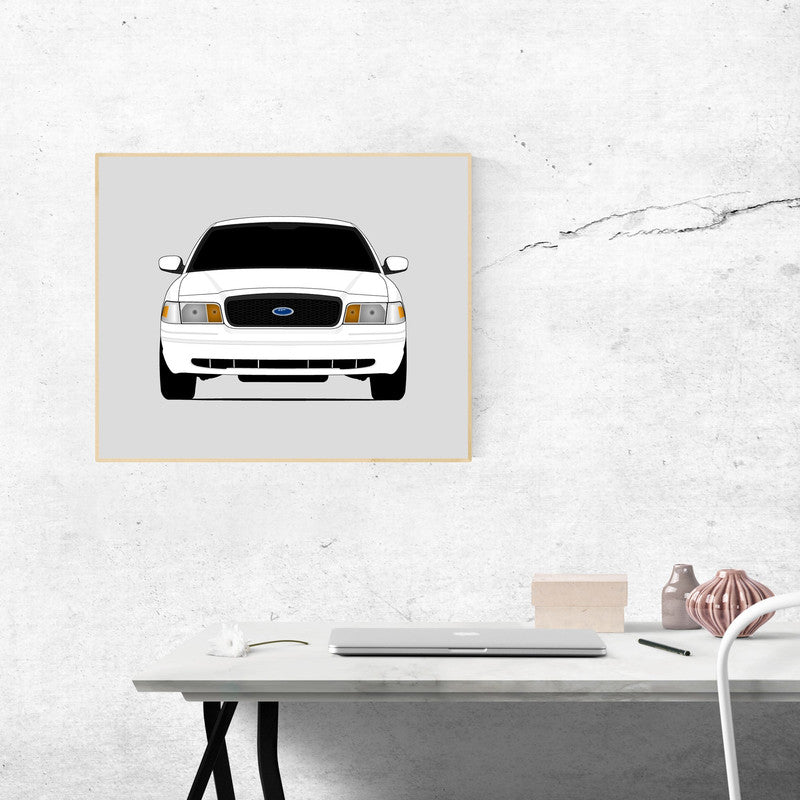 Ford Crown Victoria (1998-2012) Poster