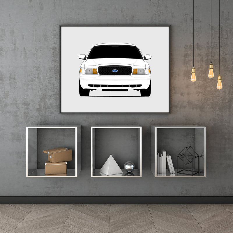 Ford Crown Victoria (1998-2012) Poster