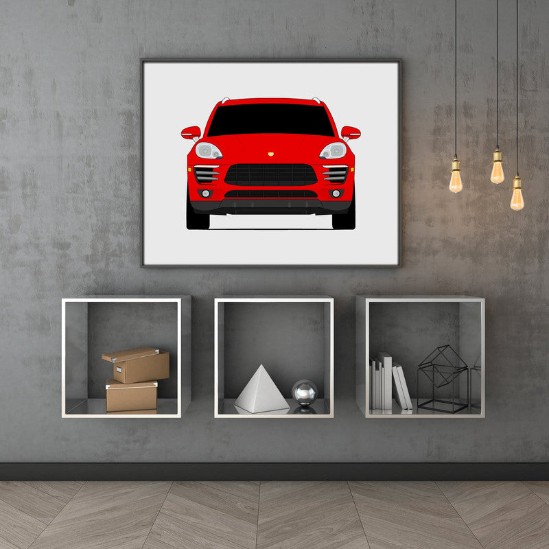 Porsche Macan Turbo S (2014-2018) Poster
