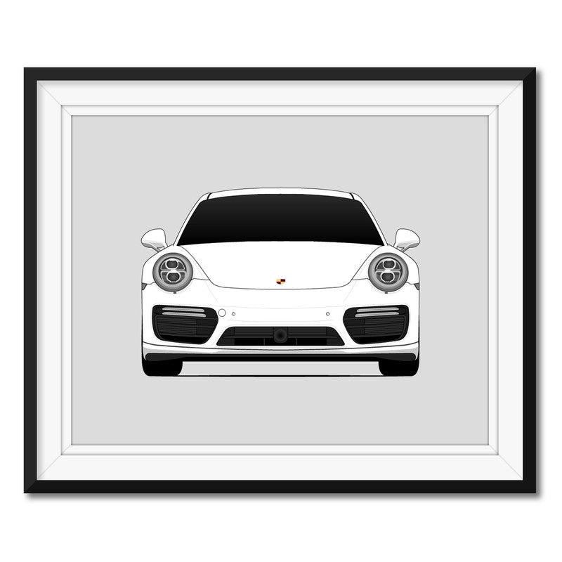 Porsche 911 Turbo (2014-2016) 991.1 Poster