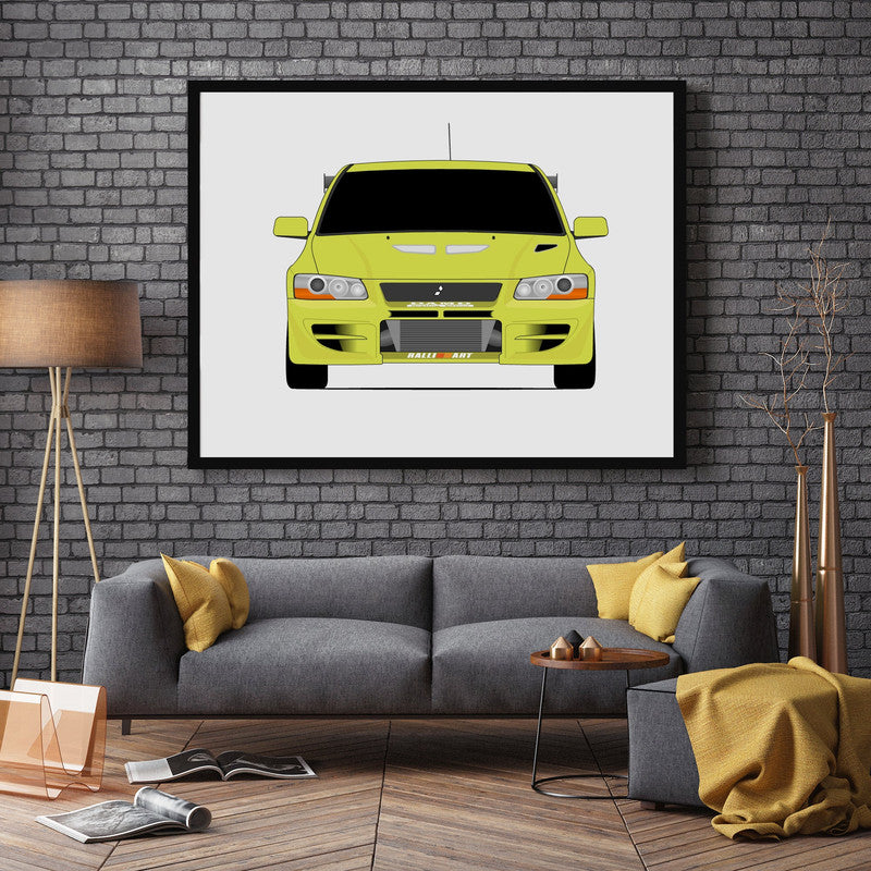Mitsubishi Lancer Evolution VII CT9A (2001-2003) from the Fast and the Furious Poster