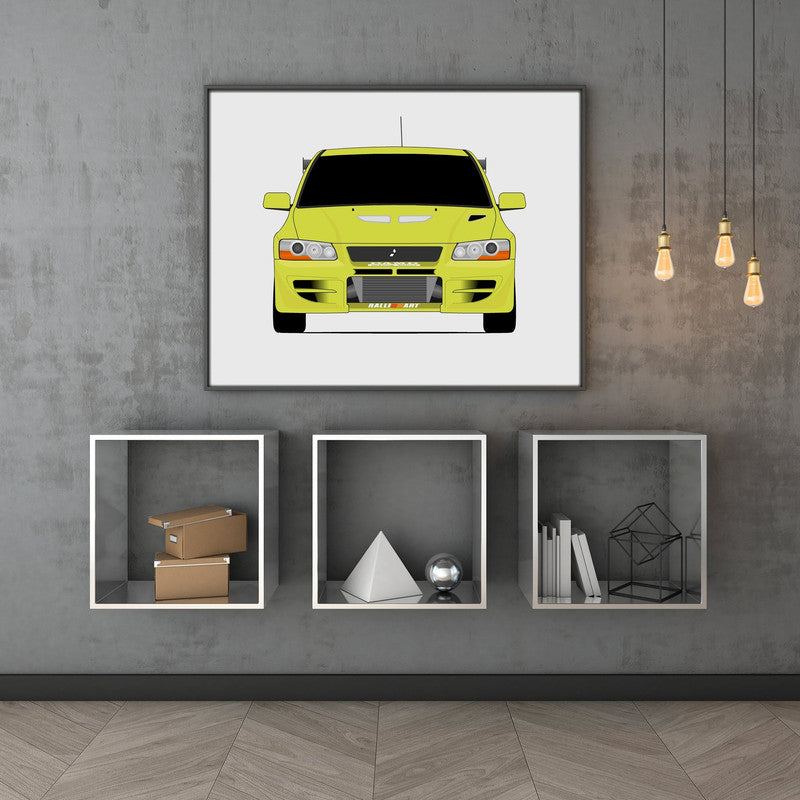Mitsubishi Lancer Evolution VII CT9A (2001-2003) from the Fast and the Furious Poster