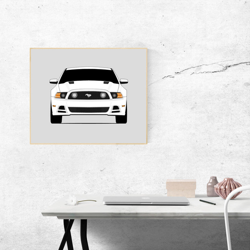 Ford Mustang GT (2013-2014) S197 II Poster