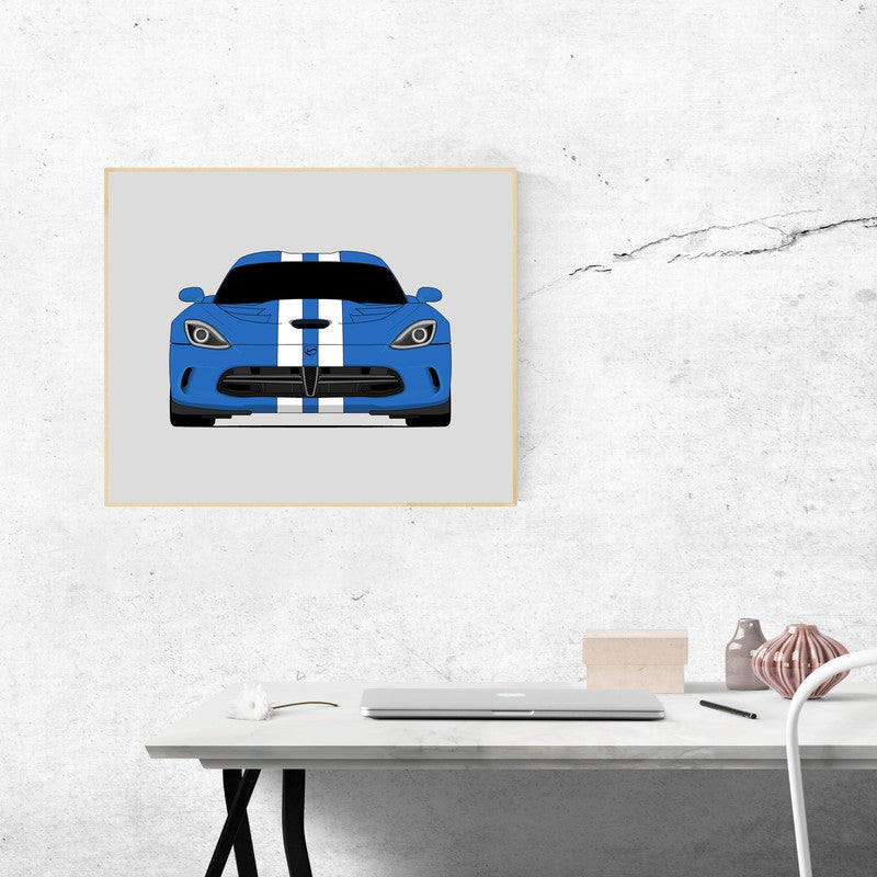 Dodge Viper VX (2013-2017) 5th Generation Poster