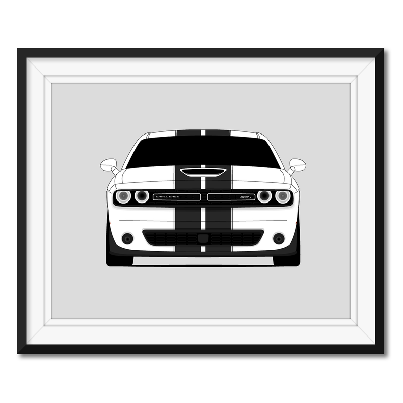 Dodge Challenger SRT 392 (2015-2018) Gen 3 Poster