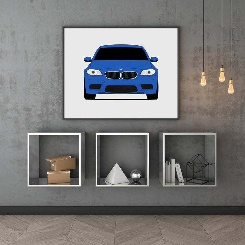 BMW M5 F10 (2011-2016) Poster