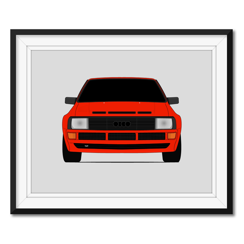 Audi Quattro Sport (1984-1986) Poster