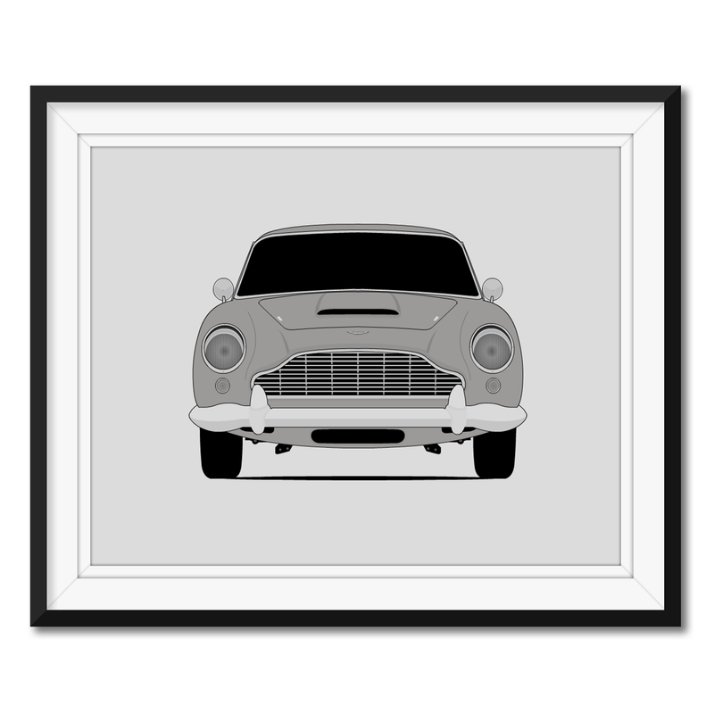 Aston Martin DB5 (1963-1965) Poster