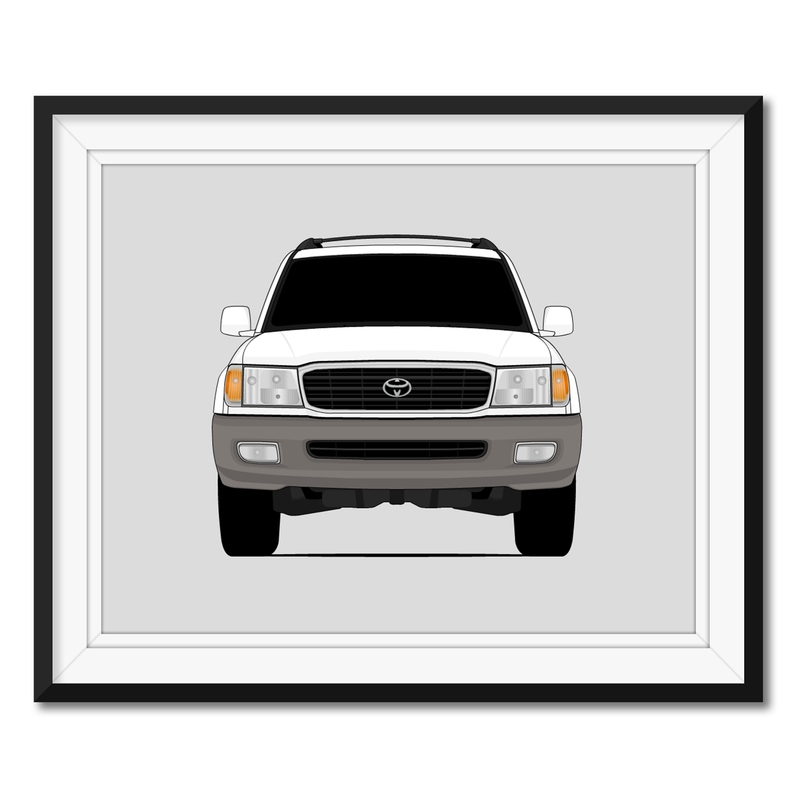 Toyota Land Cruiser (1998-2002) J100 Poster