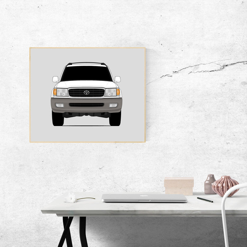 Toyota Land Cruiser (1998-2002) J100 Poster