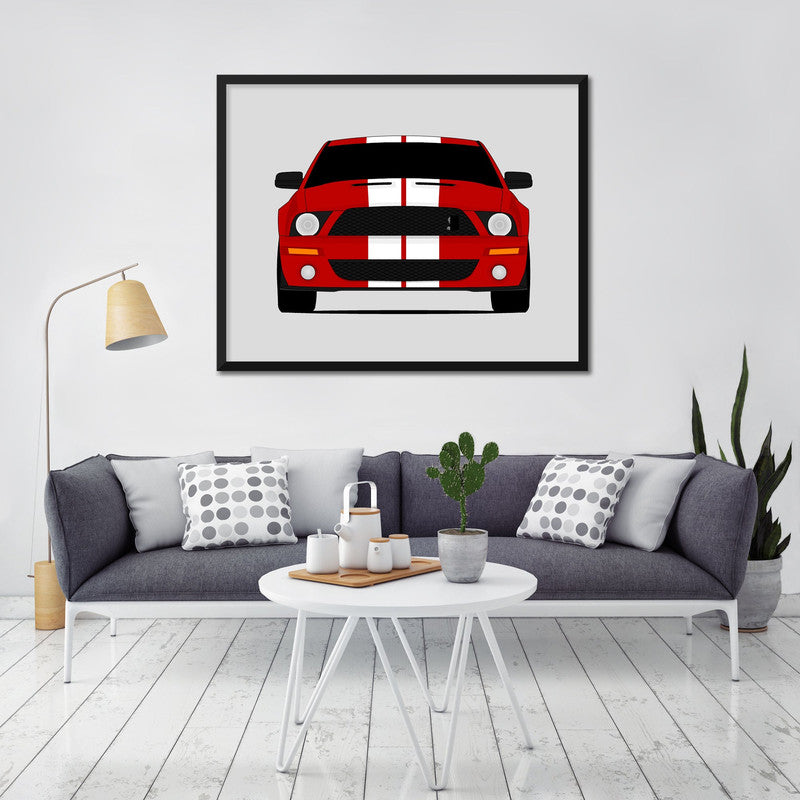 Ford Mustang Shelby GT500 (2007-2009) S197 Poster