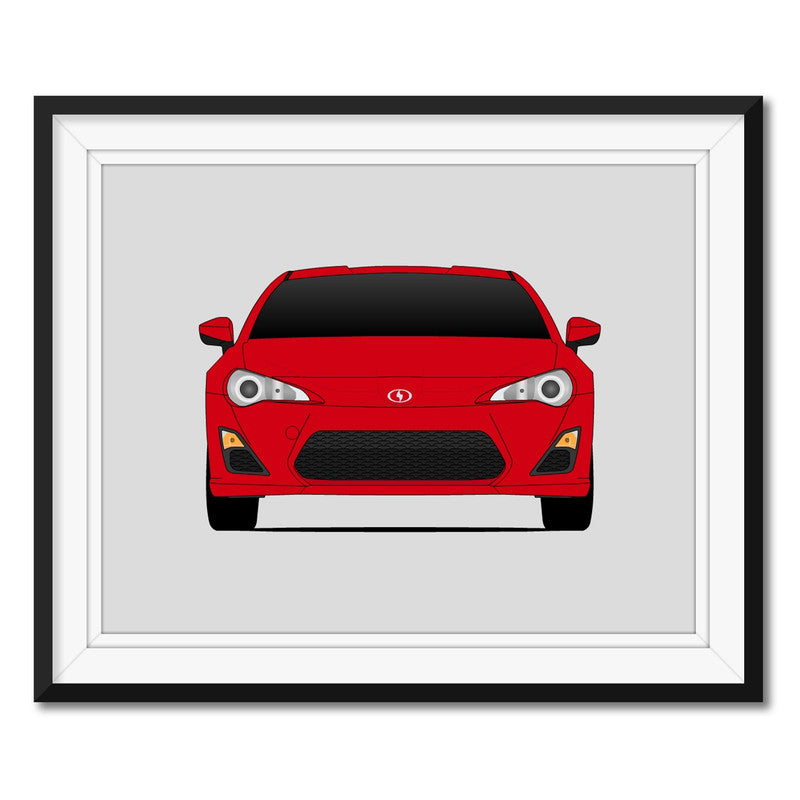 Scion FR-S (FRS) GT86 (2012-2016) Poster