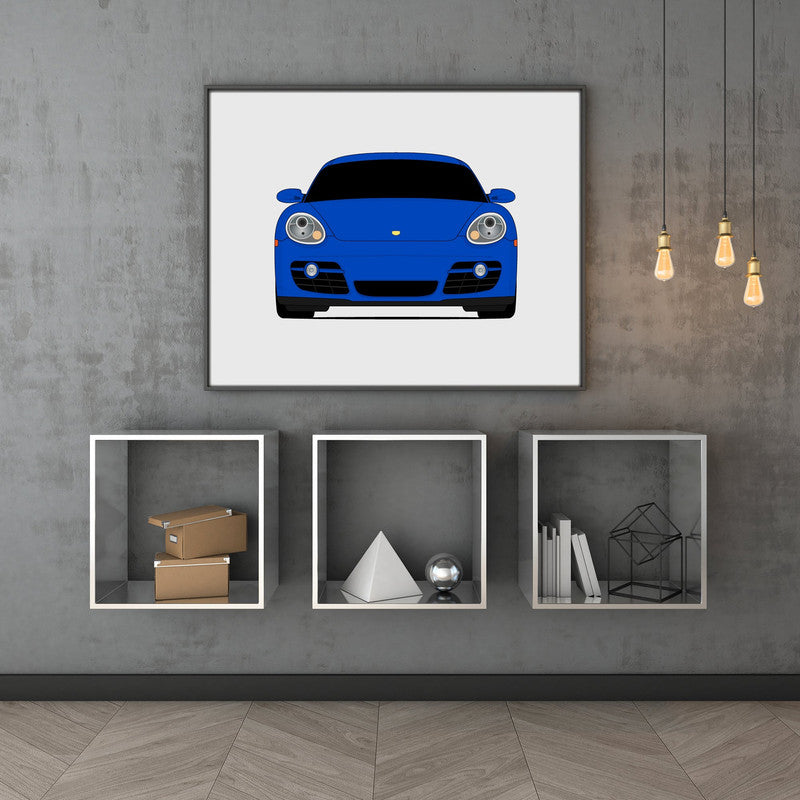 Porsche Cayman S 987 (2005-2008) Poster