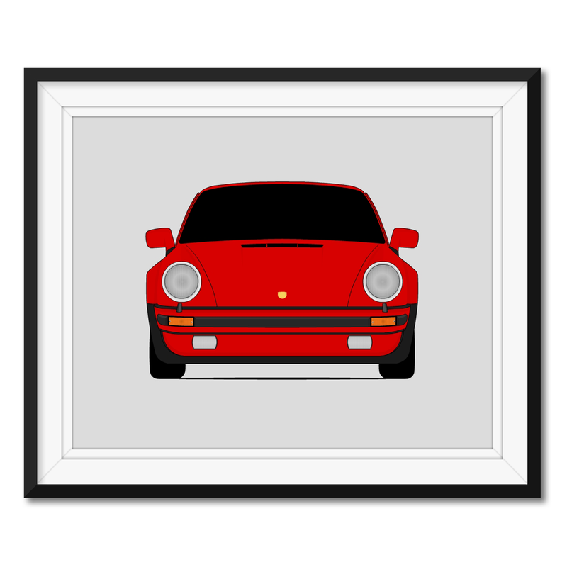 Porsche 911 Turbo (1975-1984) 930 Poster