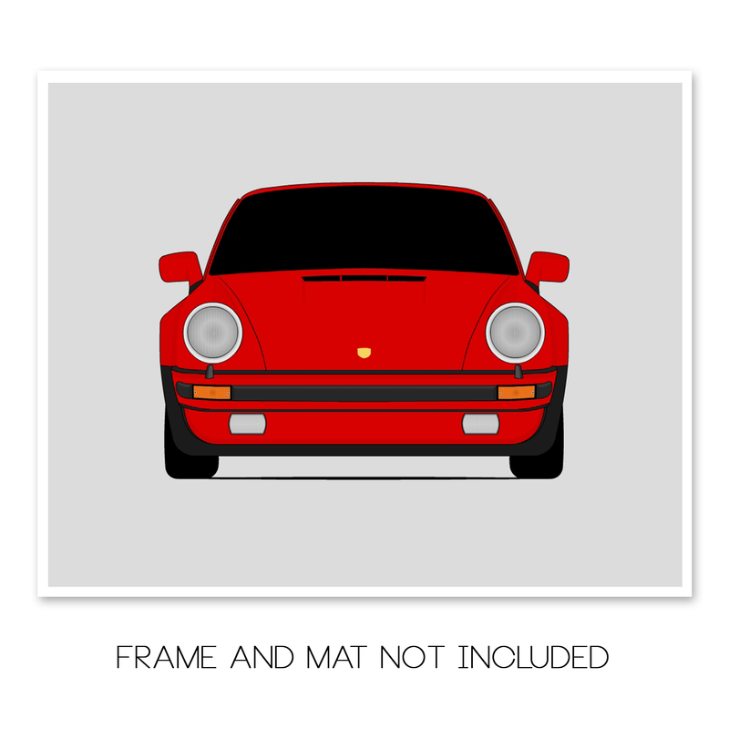 Porsche 911 Turbo (1975-1984) 930 Poster