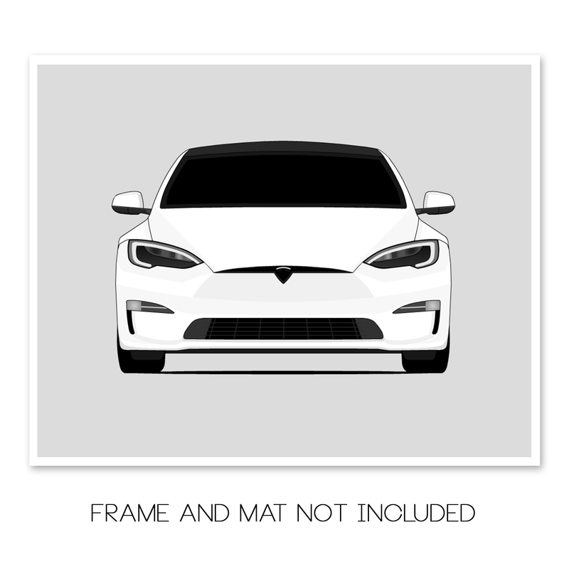 Tesla Model S (2021-Present) Facelift 2 Poster
