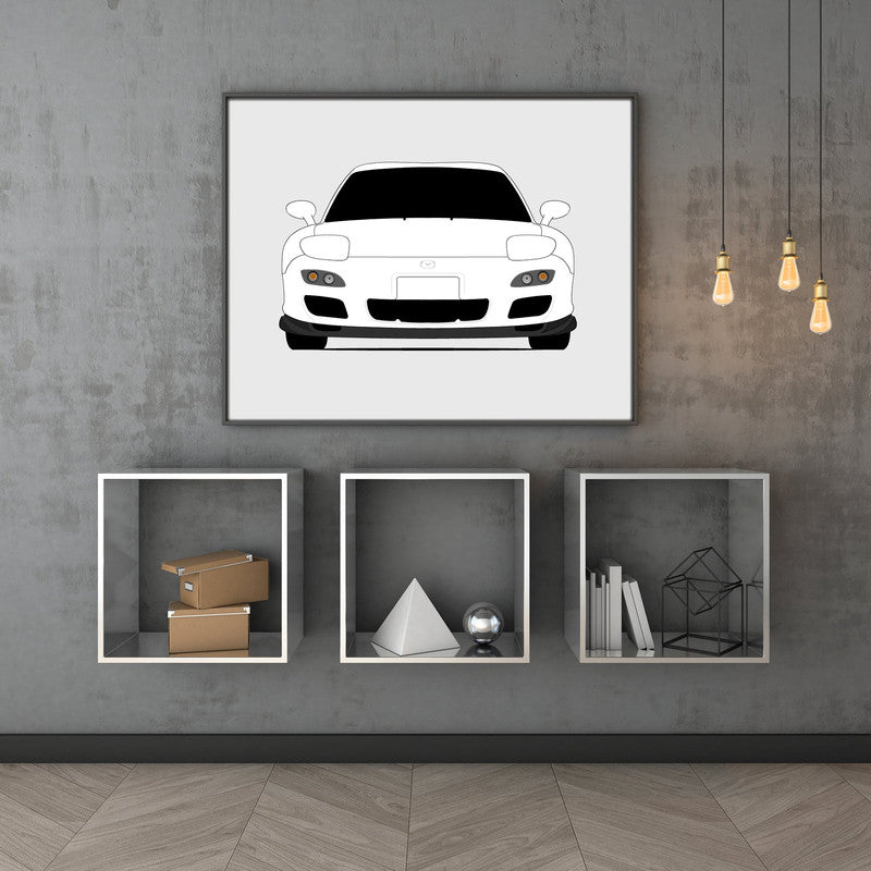 Mazda RX-7 FD Spirit R (1992-2002) Poster