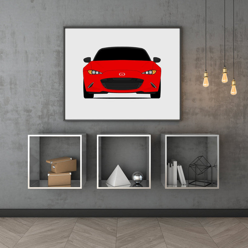 Mazda Miata MX-5 ND (2015-Present) Poster