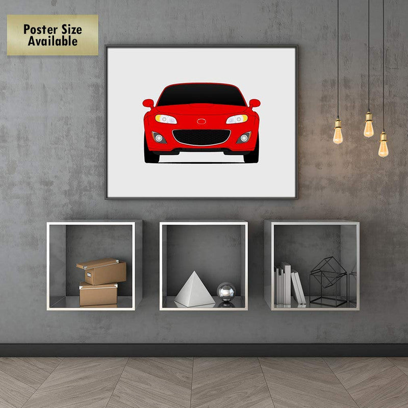 Mazda Miata MX-5 NC (2009-2012) Facelift Poster