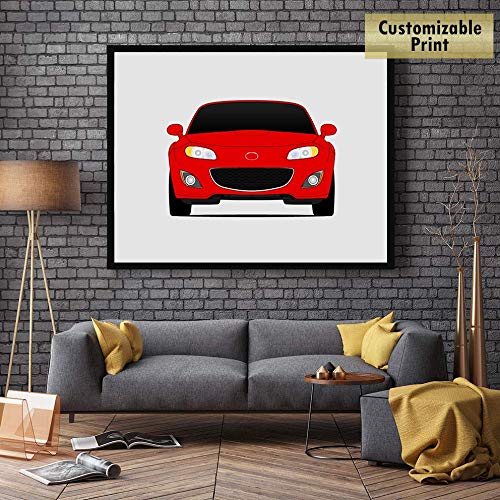 Mazda Miata MX-5 NC (2009-2012) Facelift Poster