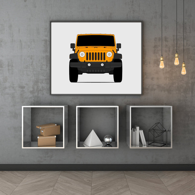 Jeep Wrangler JK (2007-2018) 3rd Generation Poster