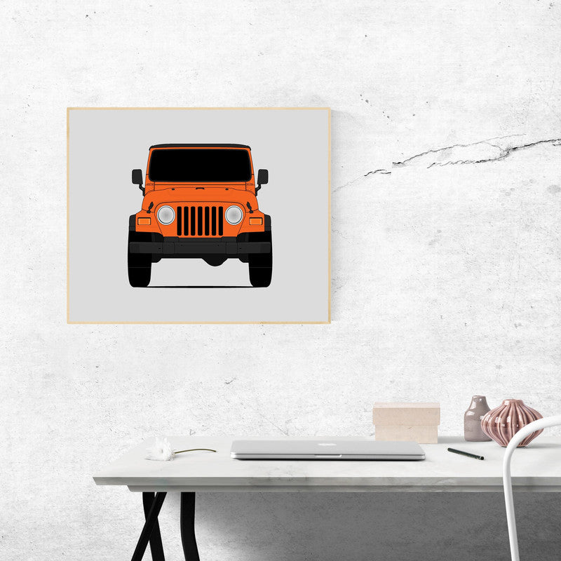 Jeep Wrangler TJ (1997-2006) 2nd Generation Poster