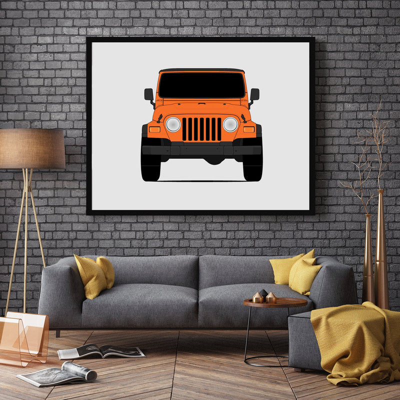 Jeep Wrangler TJ (1997-2006) 2nd Generation Poster