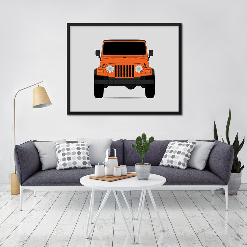 Jeep Wrangler TJ (1997-2006) 2nd Generation Poster